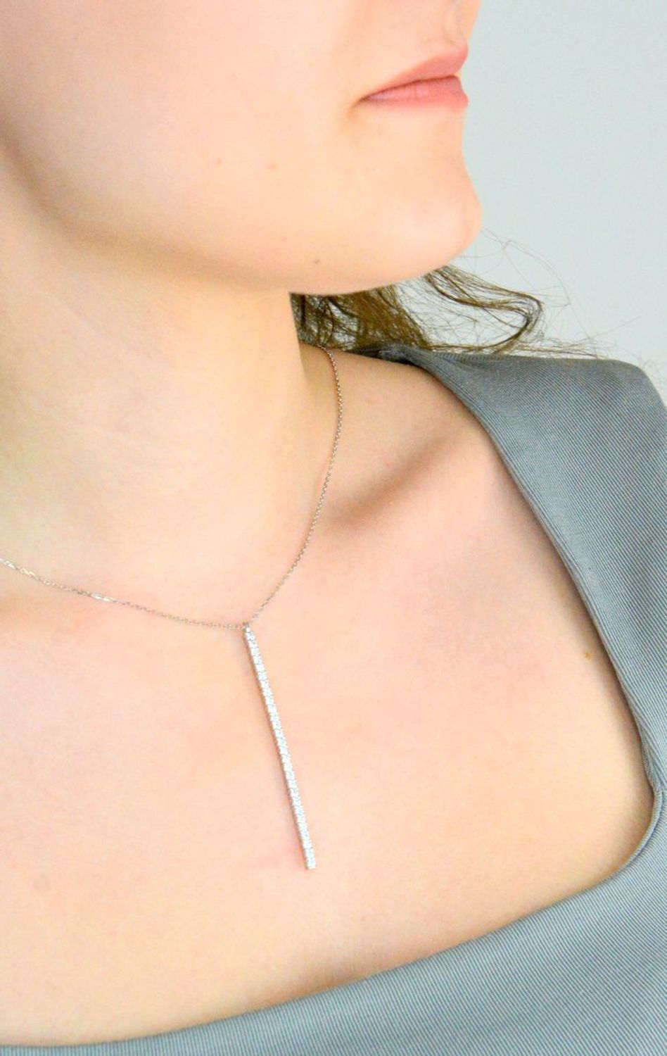 Naszyjnik srebrny pałeczka z cyrkonią Dallacqua ✓Srebrne Naszyjniki Damskie w Sklepie z Biżuterią zegarki-diament.pl✓Piękne i Eleganckie Naszyjniki dla Kobiet41.jpg